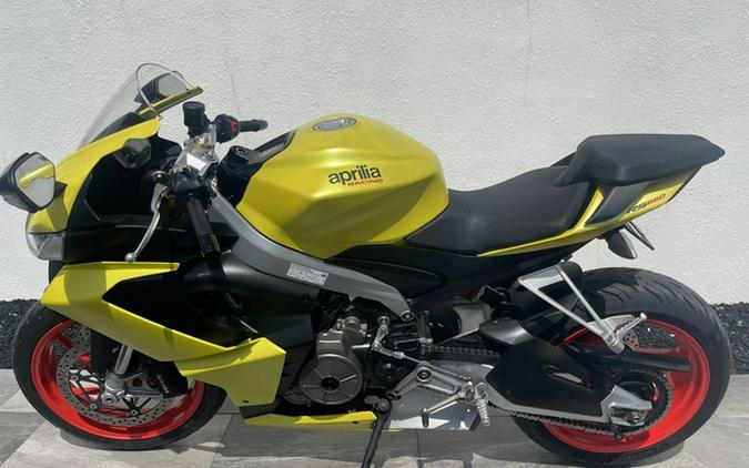 2022 Aprilia RS 660 Acid Gold