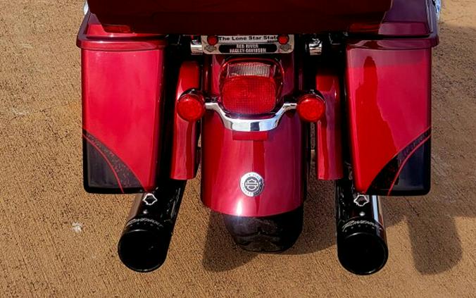 2011 Harley-Davidson® CVO™ Road Glide® Ultra Rio Red and Black Embe