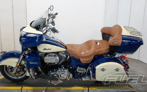 2016 Indian Roadmaster Springfield Blue and Ivory Cream Blue Diamond