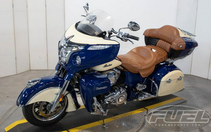2016 Indian Roadmaster Springfield Blue and Ivory Cream Blue Diamond