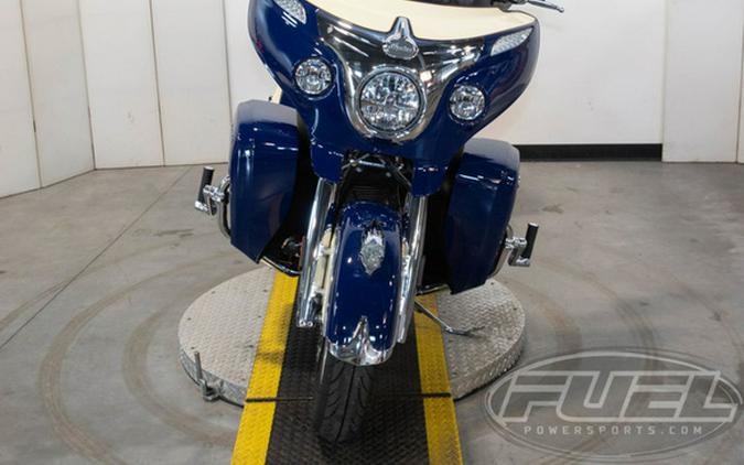 2016 Indian Roadmaster Springfield Blue and Ivory Cream Blue Diamond