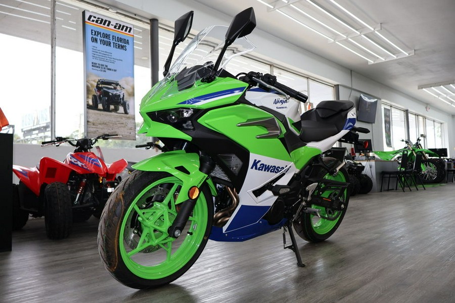 2024 Kawasaki Ninja® 500 SE 40th Anniversary Edition ABS