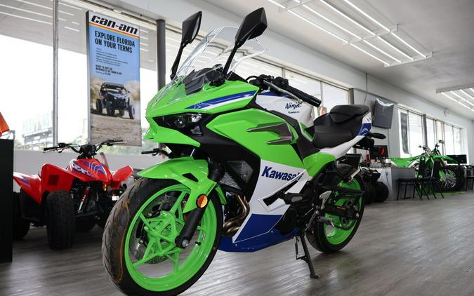 2024 Kawasaki Ninja® 500 SE 40th Anniversary Edition ABS