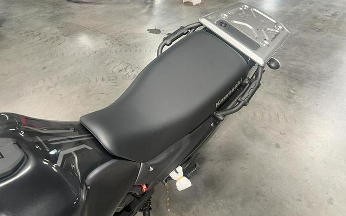 2025 Kawasaki KLR®650 Pearl Crystal White/Metallic Carbon Gray