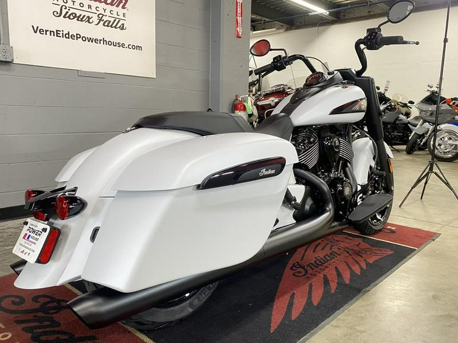 2026 Indian Motorcycle® Springfield ® Dark Horse® Ghost White Metallic Smoke