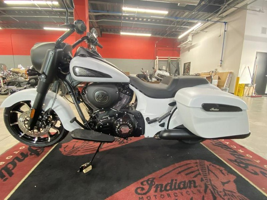 2026 Indian Motorcycle® Springfield ® Dark Horse® Ghost White Metallic Smoke