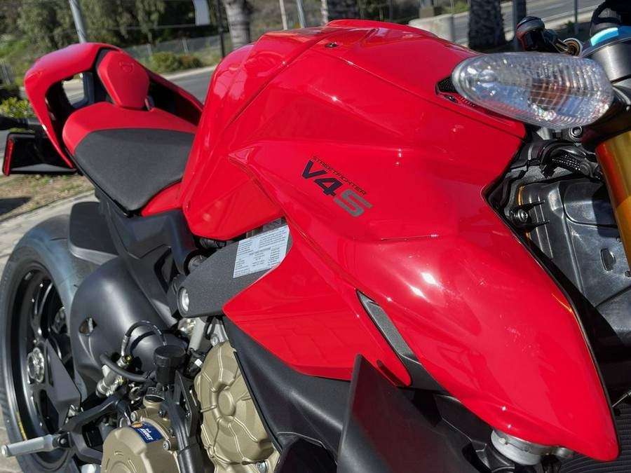 2024 Ducati Streetfighter V4 S Red