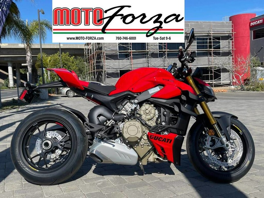 2024 Ducati Streetfighter V4 S Red