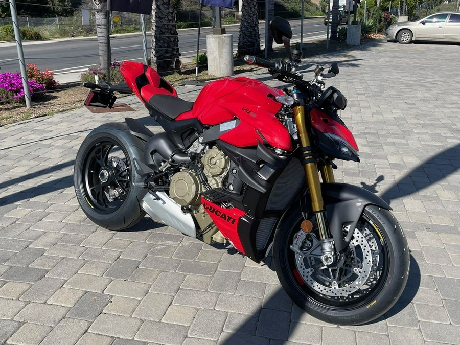 2024 Ducati Streetfighter V4 S Red