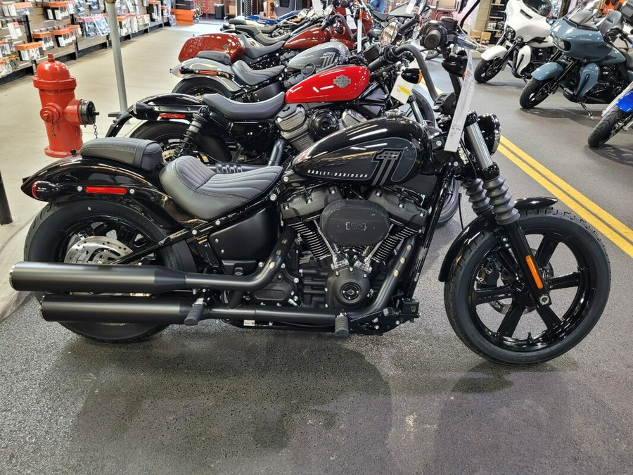 2024 Harley-Davidson Street Bob 114 Vivid Black