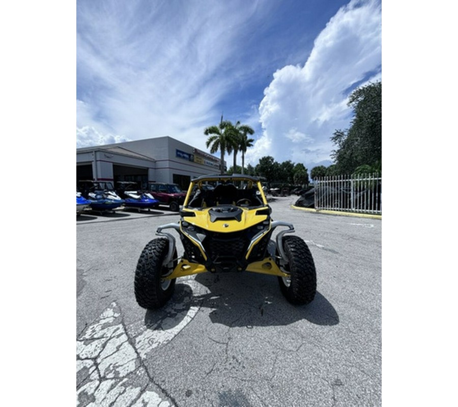 2024 Can-Am Maverick R X RS Carbon Black & Neo Yellow