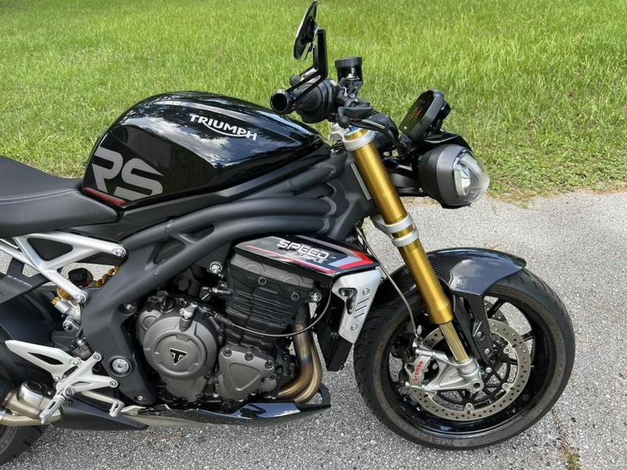 2022 Triumph Speed Triple 1200 RS Sapphire Black