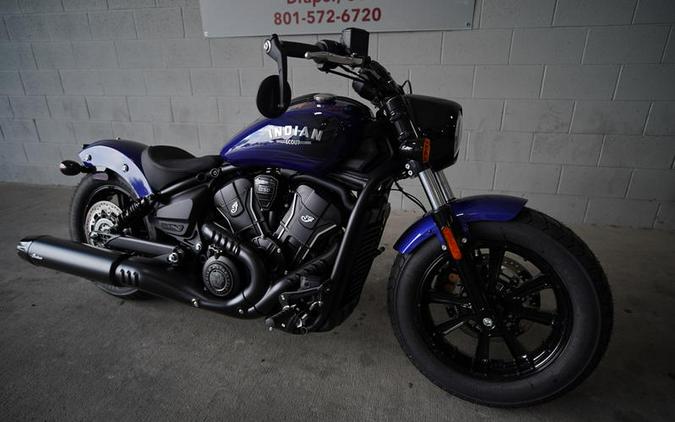 2025 Indian Motorcycle® Scout® Bobber Limited +Tech Spirit Blue Metallic