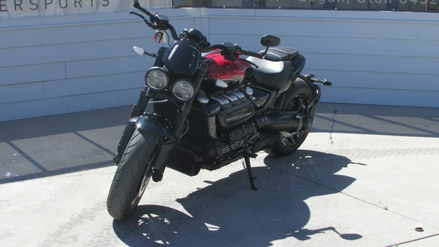 2025 Triumph Rocket 3 Storm R Carnival Red/Sapphire Black