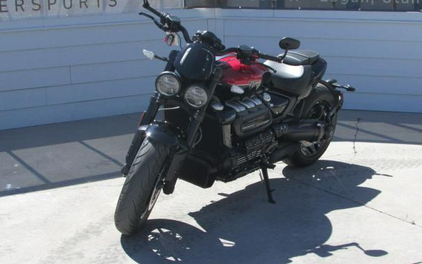 2025 Triumph Rocket 3 Storm R Carnival Red/Sapphire Black