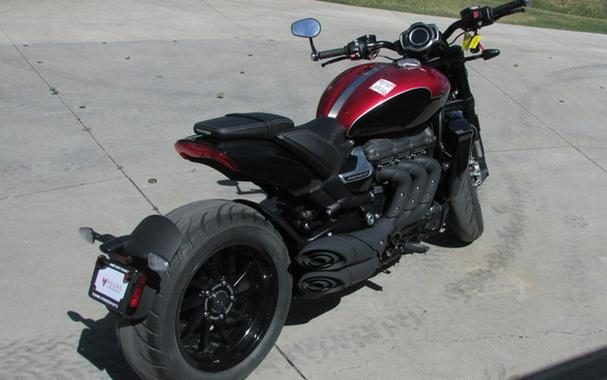 2025 Triumph Rocket 3 Storm R Carnival Red/Sapphire Black