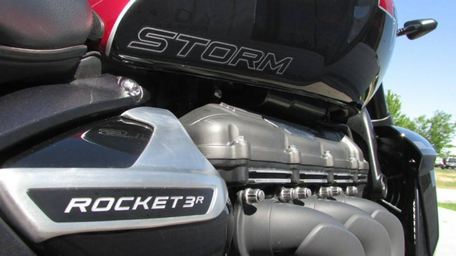 2025 Triumph Rocket 3 Storm R Carnival Red/Sapphire Black