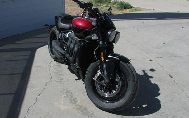 2025 Triumph Rocket 3 Storm R Carnival Red/Sapphire Black