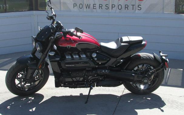 2025 Triumph Rocket 3 Storm R Carnival Red/Sapphire Black