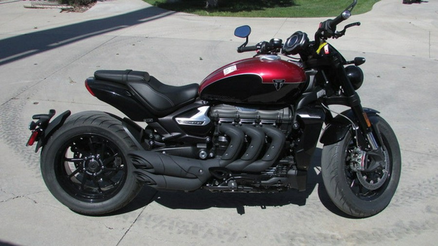 2025 Triumph Rocket 3 Storm R Carnival Red/Sapphire Black