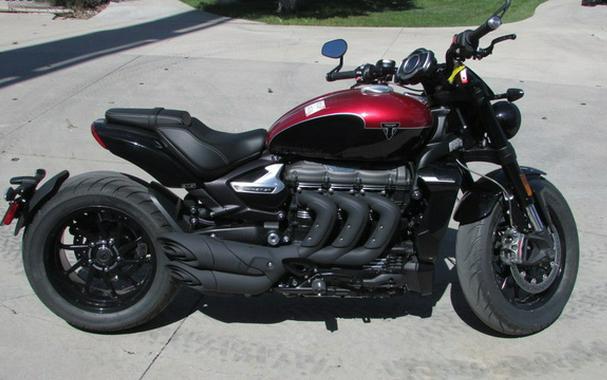 2025 Triumph Rocket 3 Storm R Carnival Red/Sapphire Black