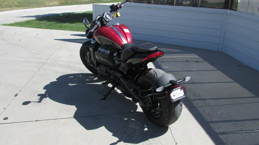 2025 Triumph Rocket 3 Storm R Carnival Red/Sapphire Black