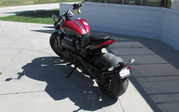 2025 Triumph Rocket 3 Storm R Carnival Red/Sapphire Black
