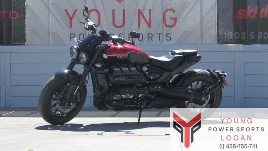 2025 Triumph Rocket 3 Storm R Carnival Red/Sapphire Black