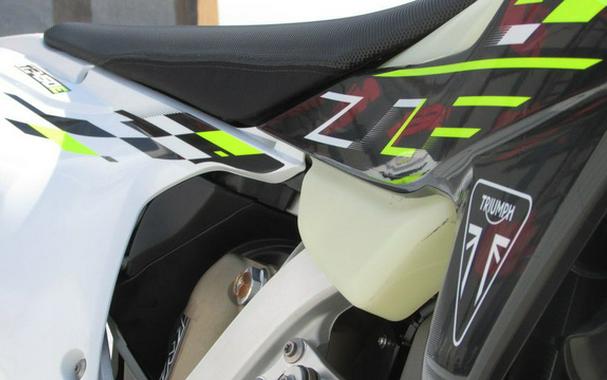 2026 Triumph TF 450-E Jet Black/Pure White