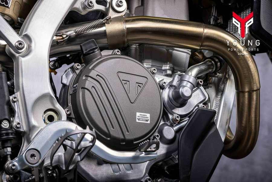 2026 Triumph TF 450-E Jet Black/Pure White
