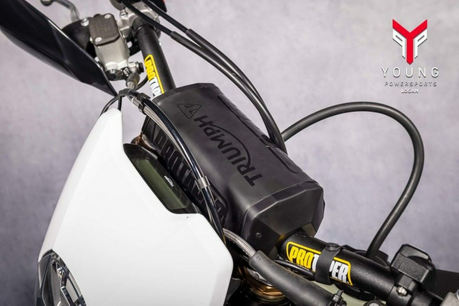 2026 Triumph TF 450-E Jet Black/Pure White