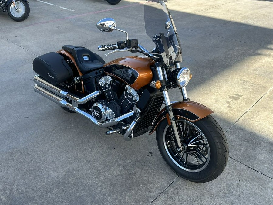 2022 Indian Motorcycle® Scout® ABS Icon Riot Orange/Black