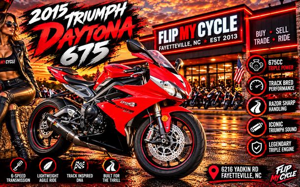 2015 TRIUMPH DAYTONA 675 ABS - F679136