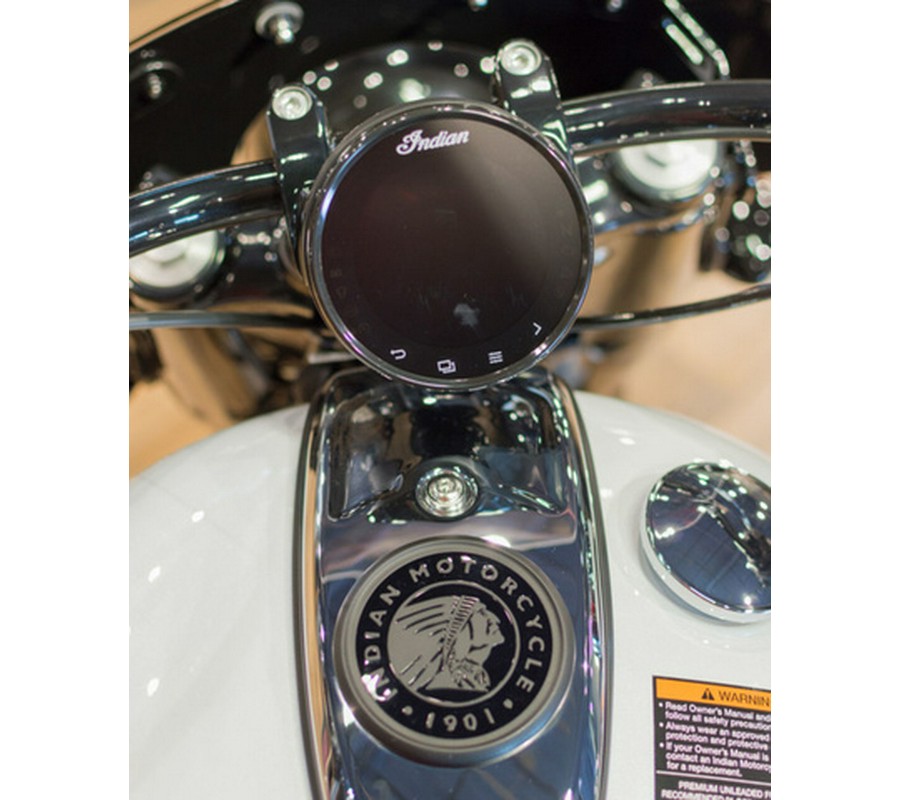 2024 Indian Super Chief Limited ABS Ghost White Metallic