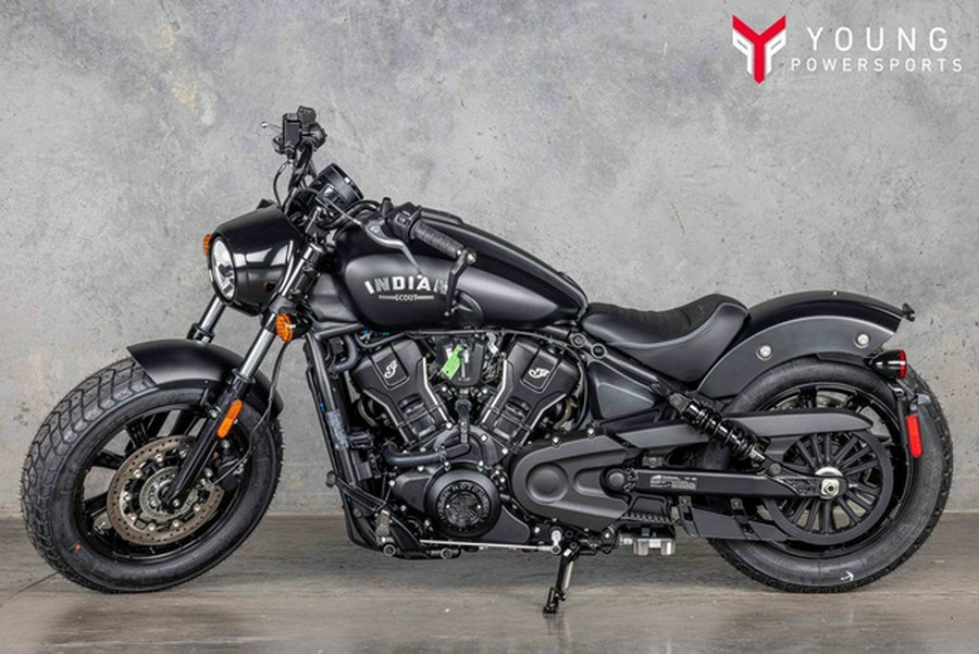2025 Indian Scout Bobber Limited Black Smoke
