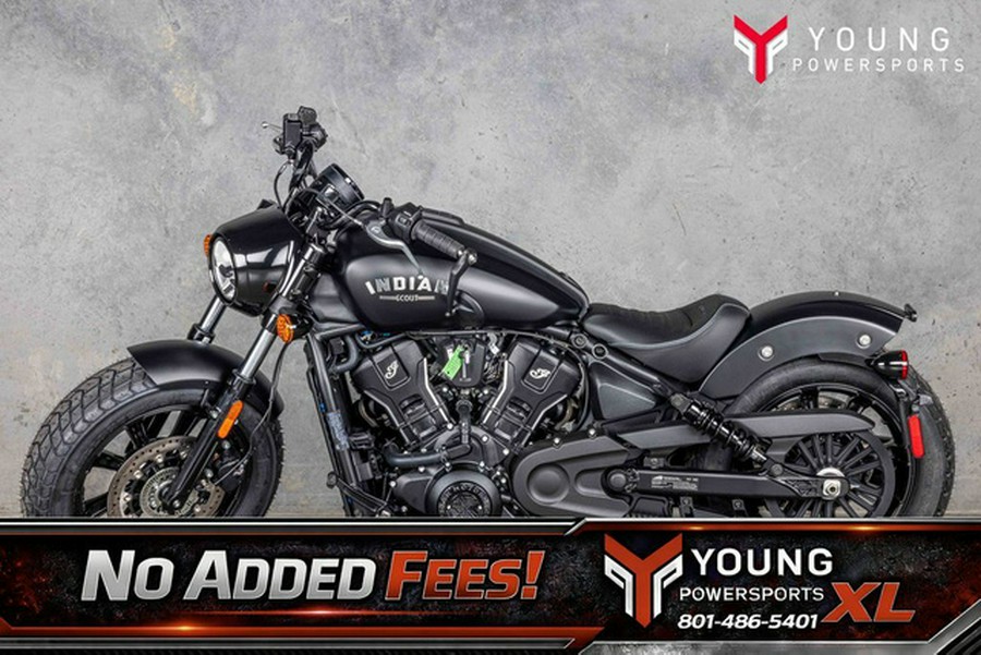 2025 Indian Scout Bobber Limited Black Smoke