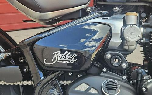 2026 Triumph Bonneville Bobber Jet Black