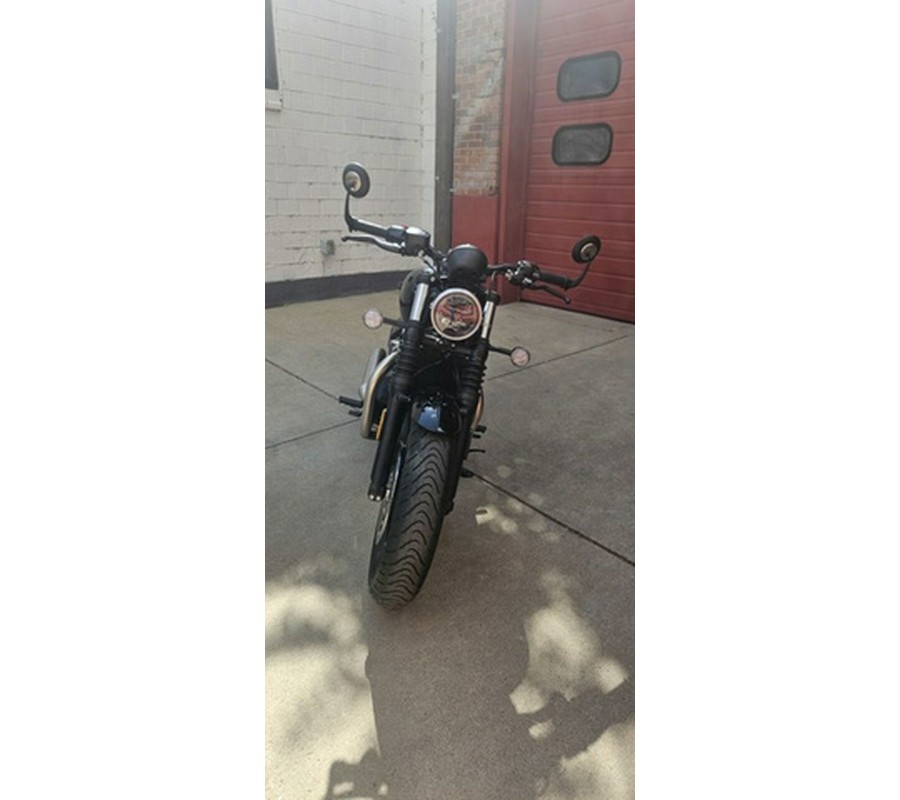 2026 Triumph Bonneville Bobber Jet Black