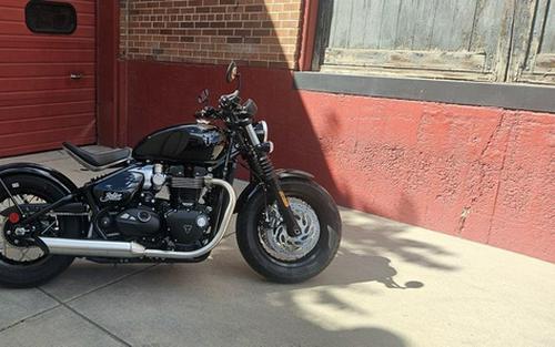 2026 Triumph Bonneville Bobber Jet Black