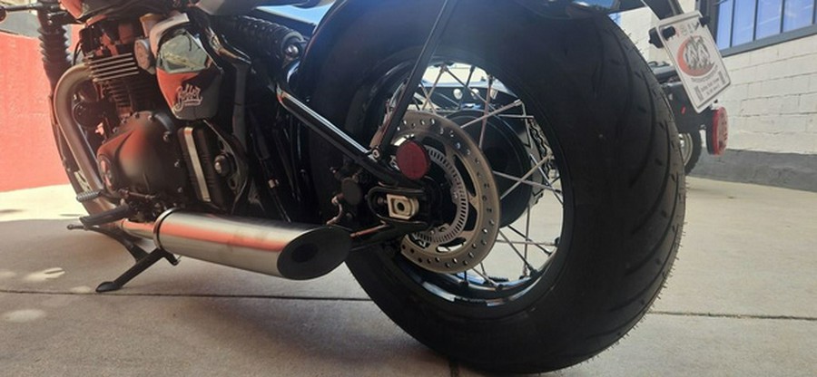 2026 Triumph Bonneville Bobber Jet Black