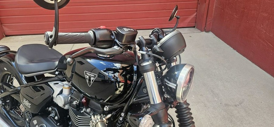 2026 Triumph Bonneville Bobber Jet Black