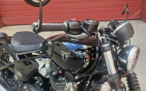 2026 Triumph Bonneville Bobber Jet Black
