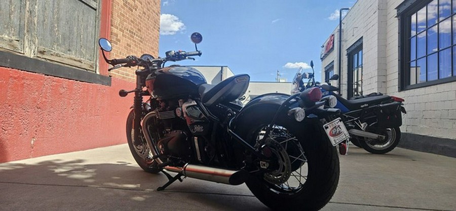 2026 Triumph Bonneville Bobber Jet Black