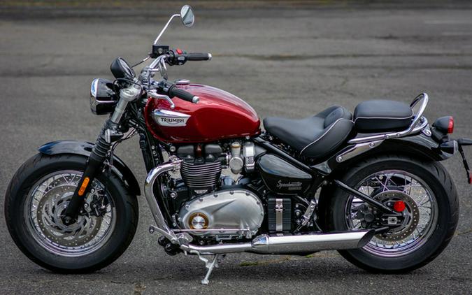 2023 Triumph Bonneville Speedmaster Cordovan Red