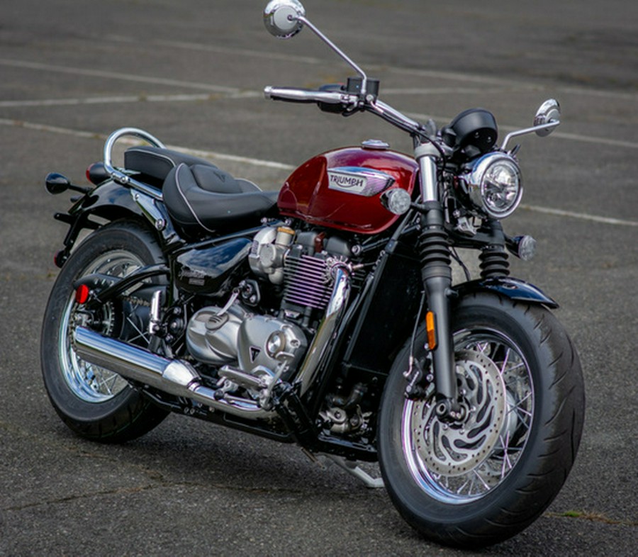 2023 Triumph Bonneville Speedmaster Cordovan Red