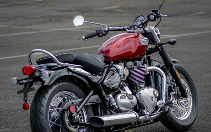 2023 Triumph Bonneville Speedmaster Cordovan Red