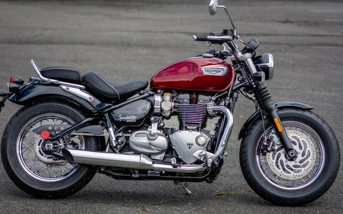 2023 Triumph Bonneville Speedmaster Cordovan Red