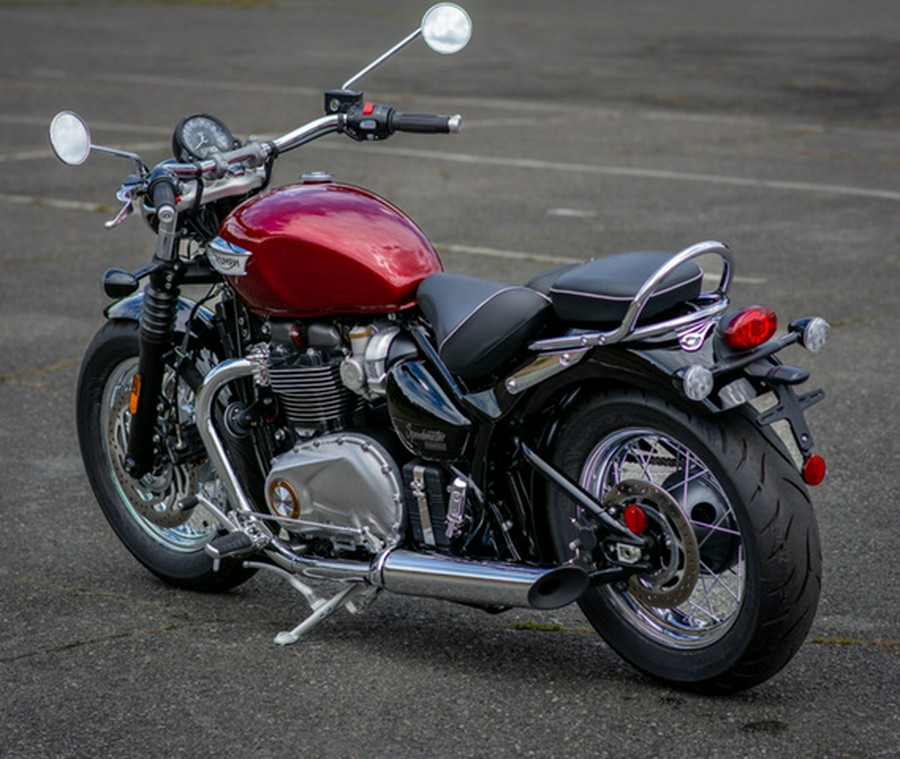 2023 Triumph Bonneville Speedmaster Cordovan Red