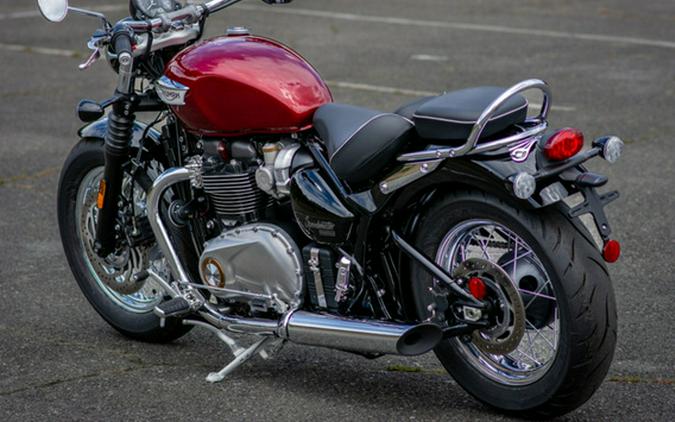 2023 Triumph Bonneville Speedmaster Cordovan Red