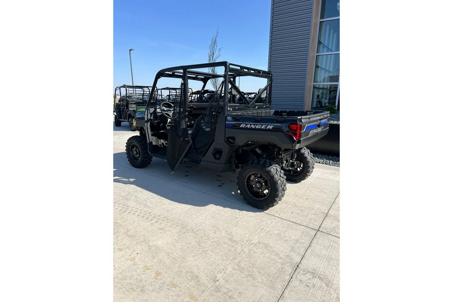 2024 Polaris Industries RANGER CREW XP 1000 PREM - AZURE CRYSTAL MET